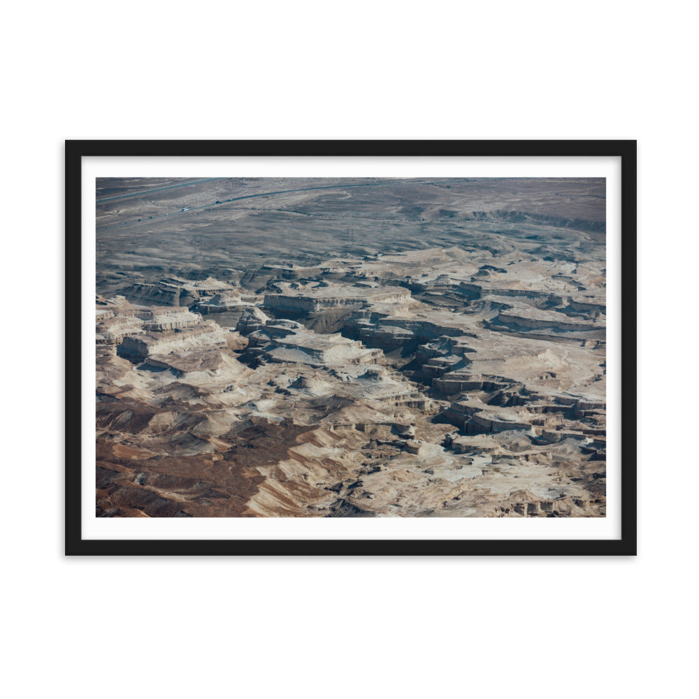 Wonders of the Holy Land Framed matte paper poster