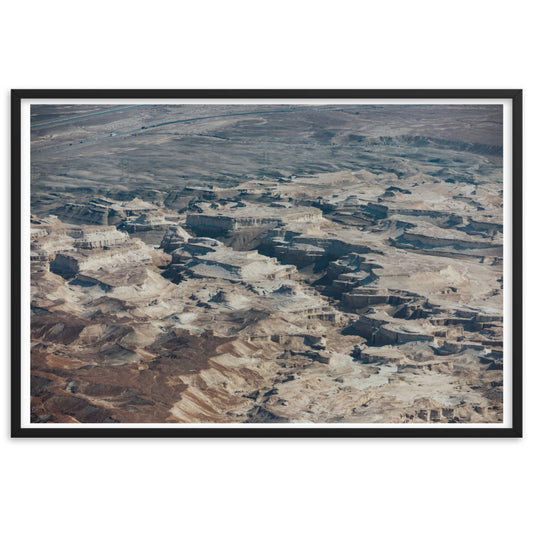 Wonders of the Holy Land Framed matte paper poster