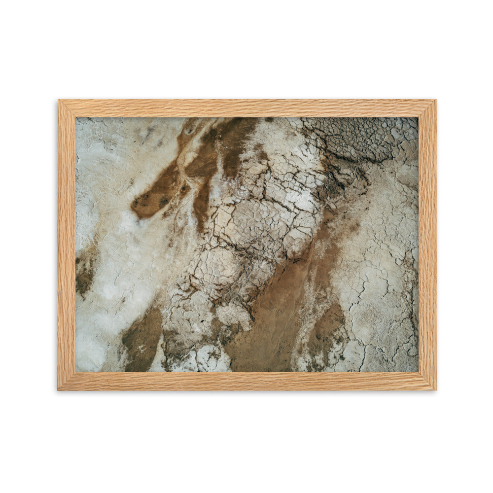 Framed matte paper poster Dead Sea