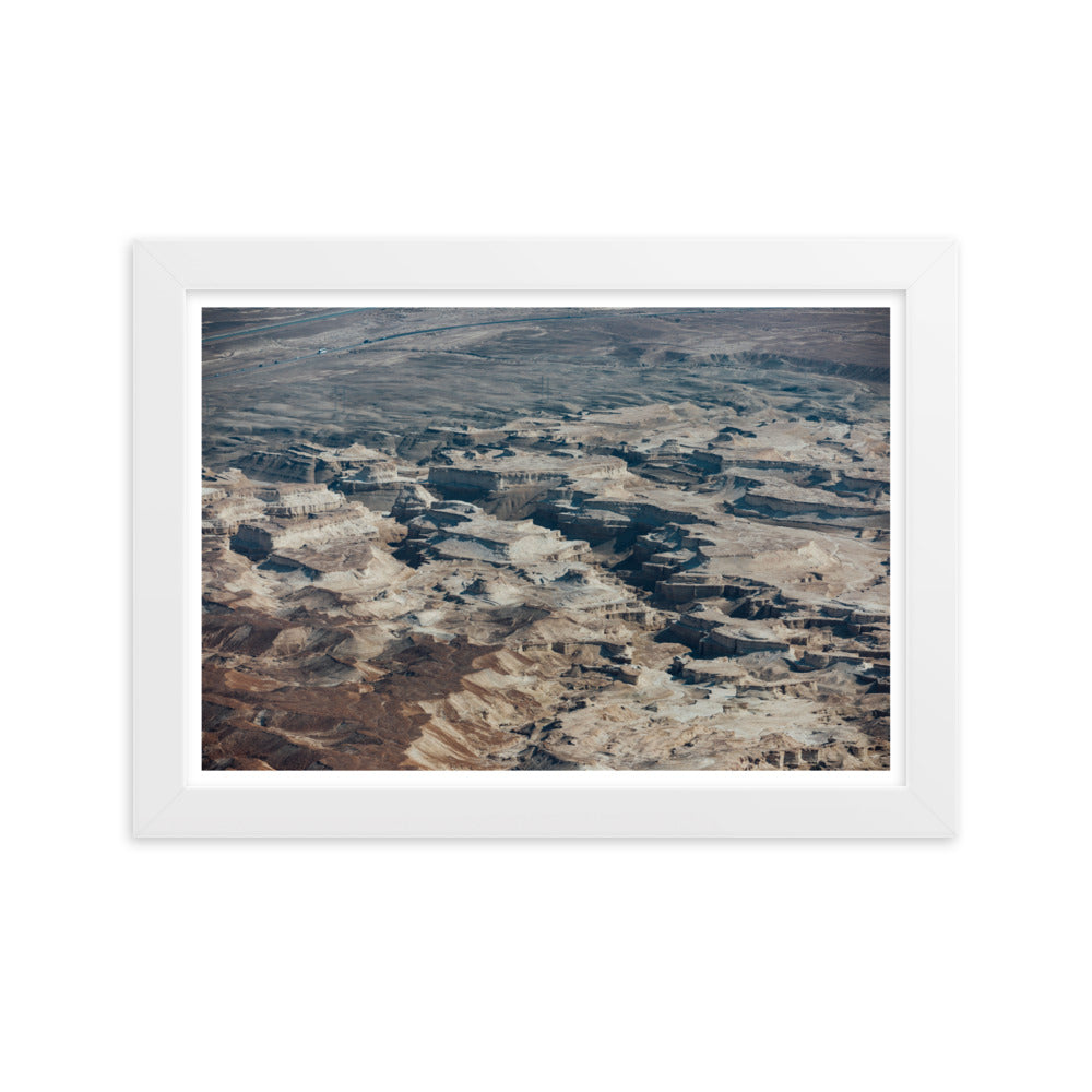 Wonders of the Holy Land Framed matte paper poster