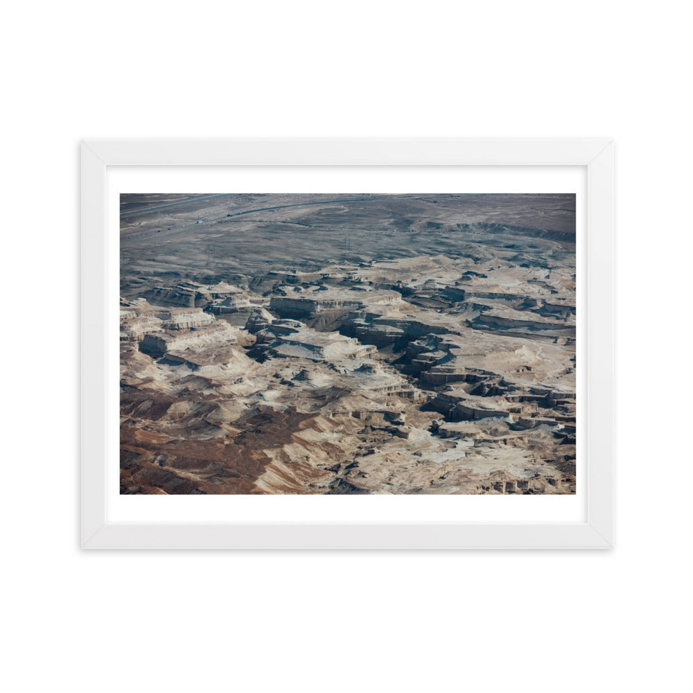 Wonders of the Holy Land Framed matte paper poster