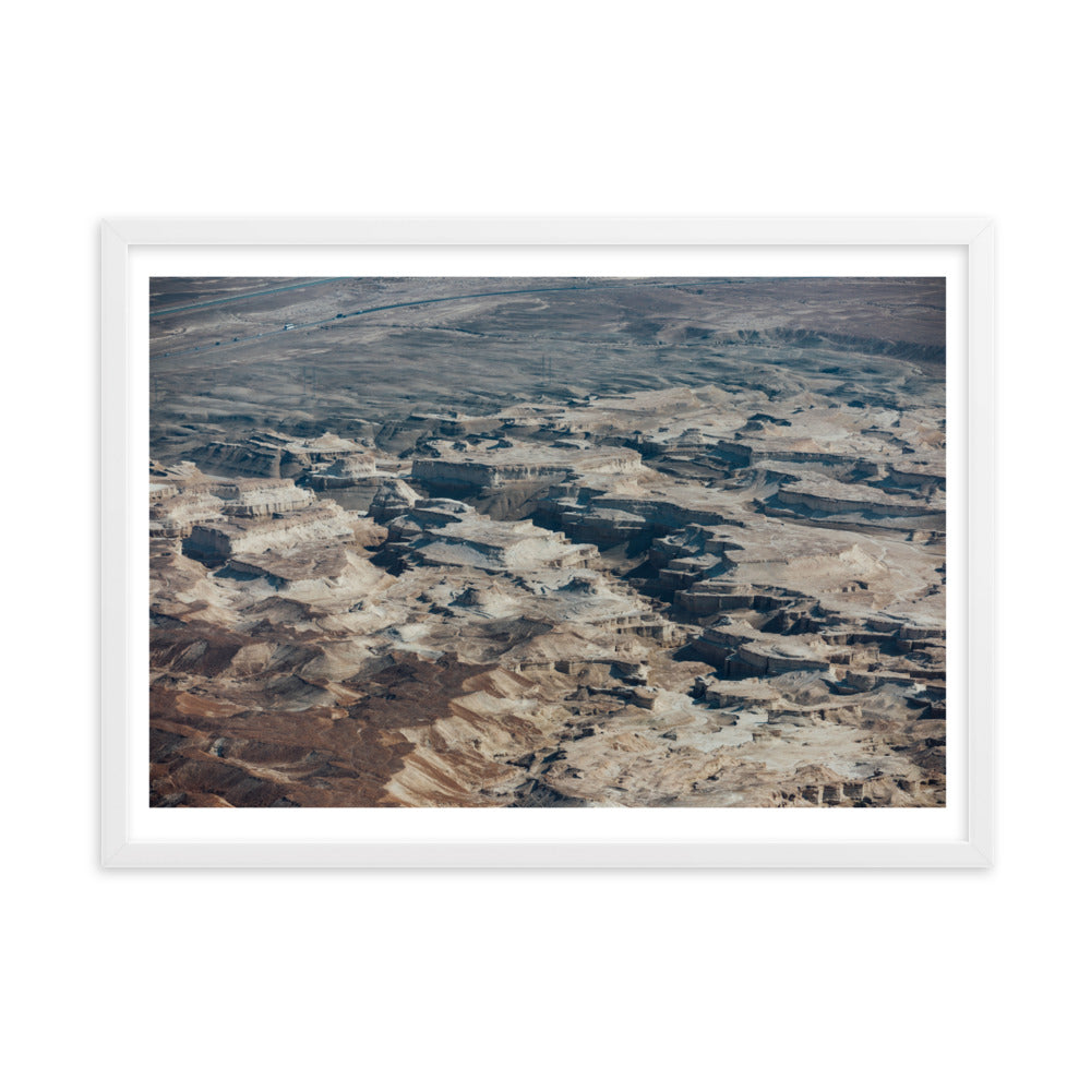Wonders of the Holy Land Framed matte paper poster