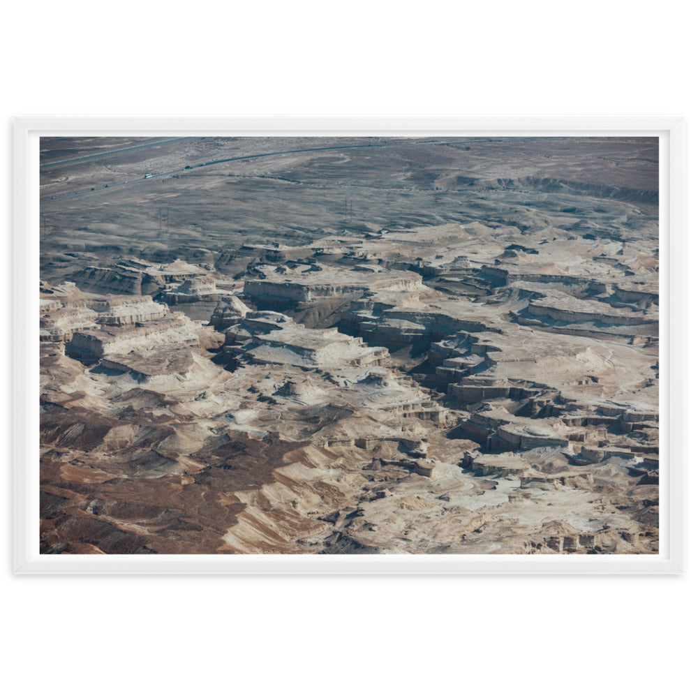 Wonders of the Holy Land Framed matte paper poster
