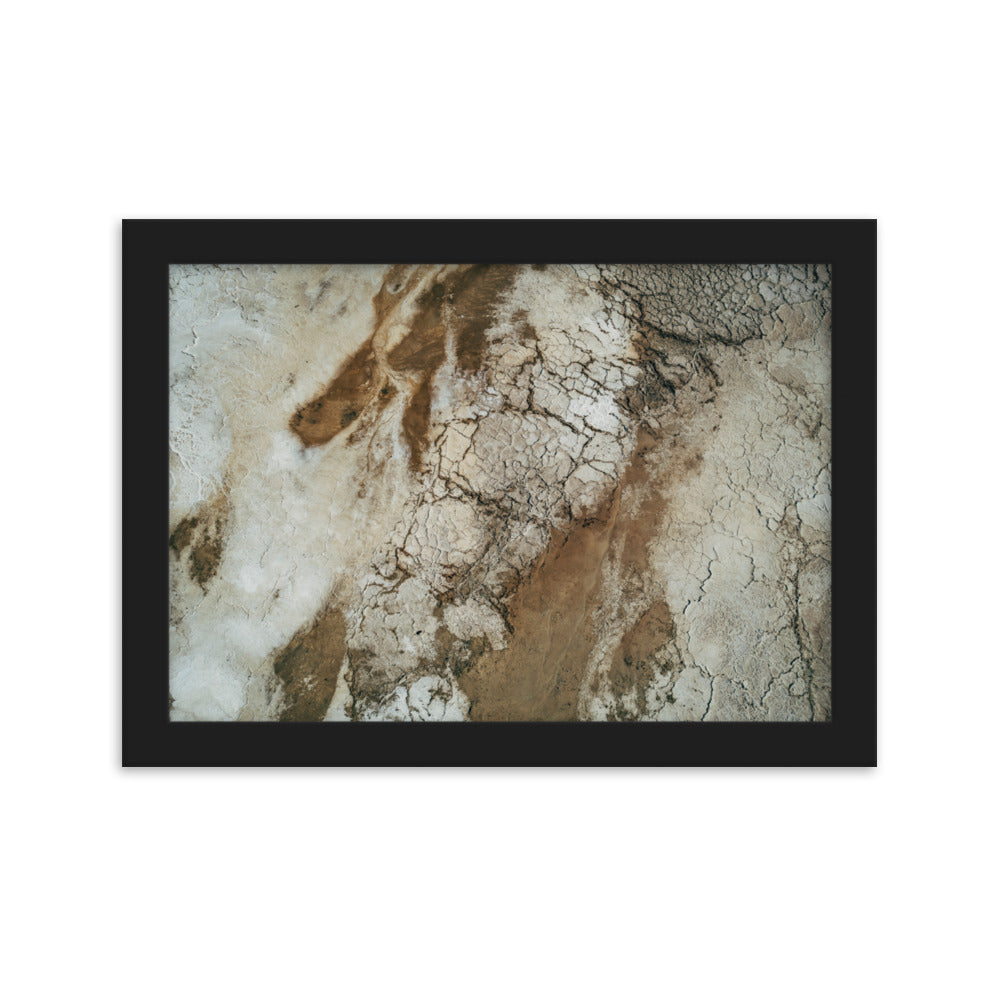 Framed matte paper poster Dead Sea