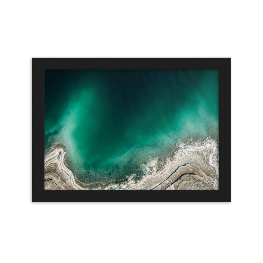 Framed matte paper poster Dead Sea