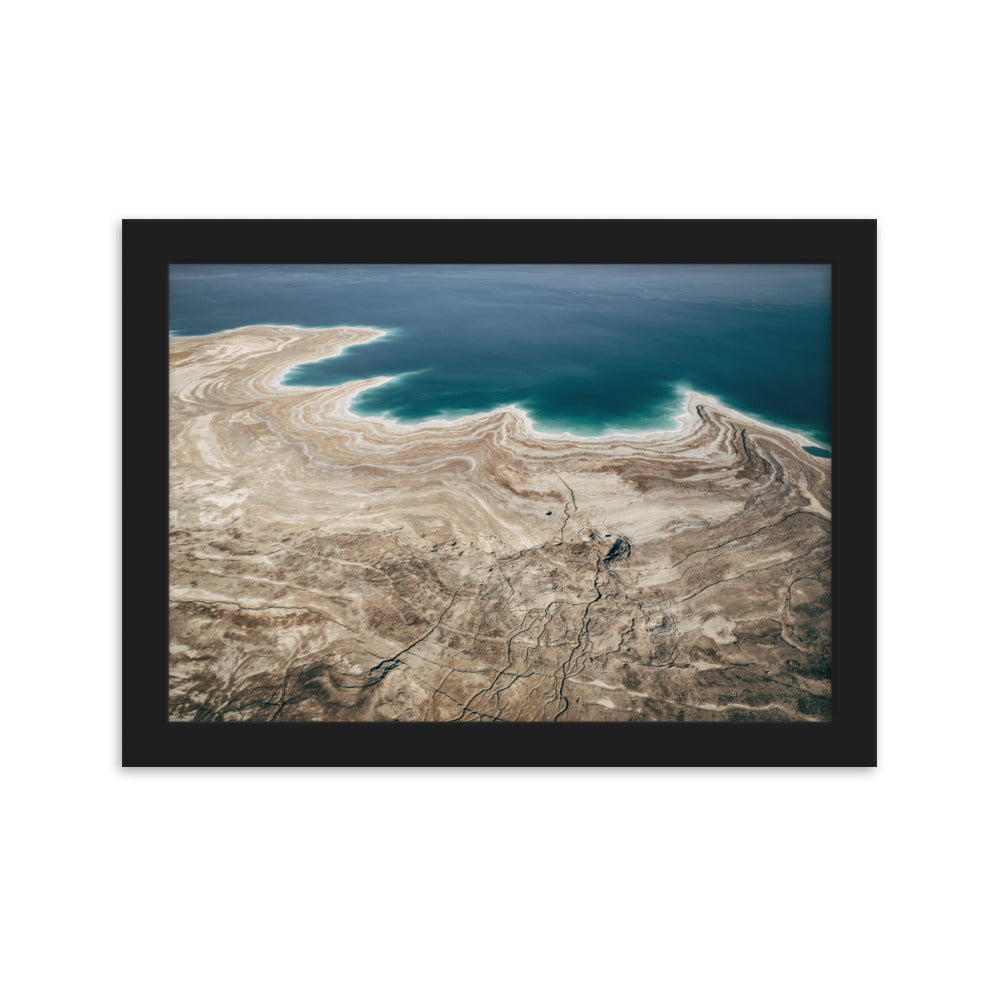 Framed matte paper poster Dead Sea