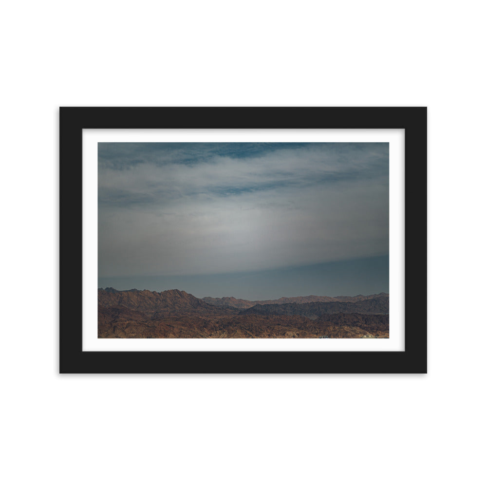 Salt of the Earth Framed matte paper poster