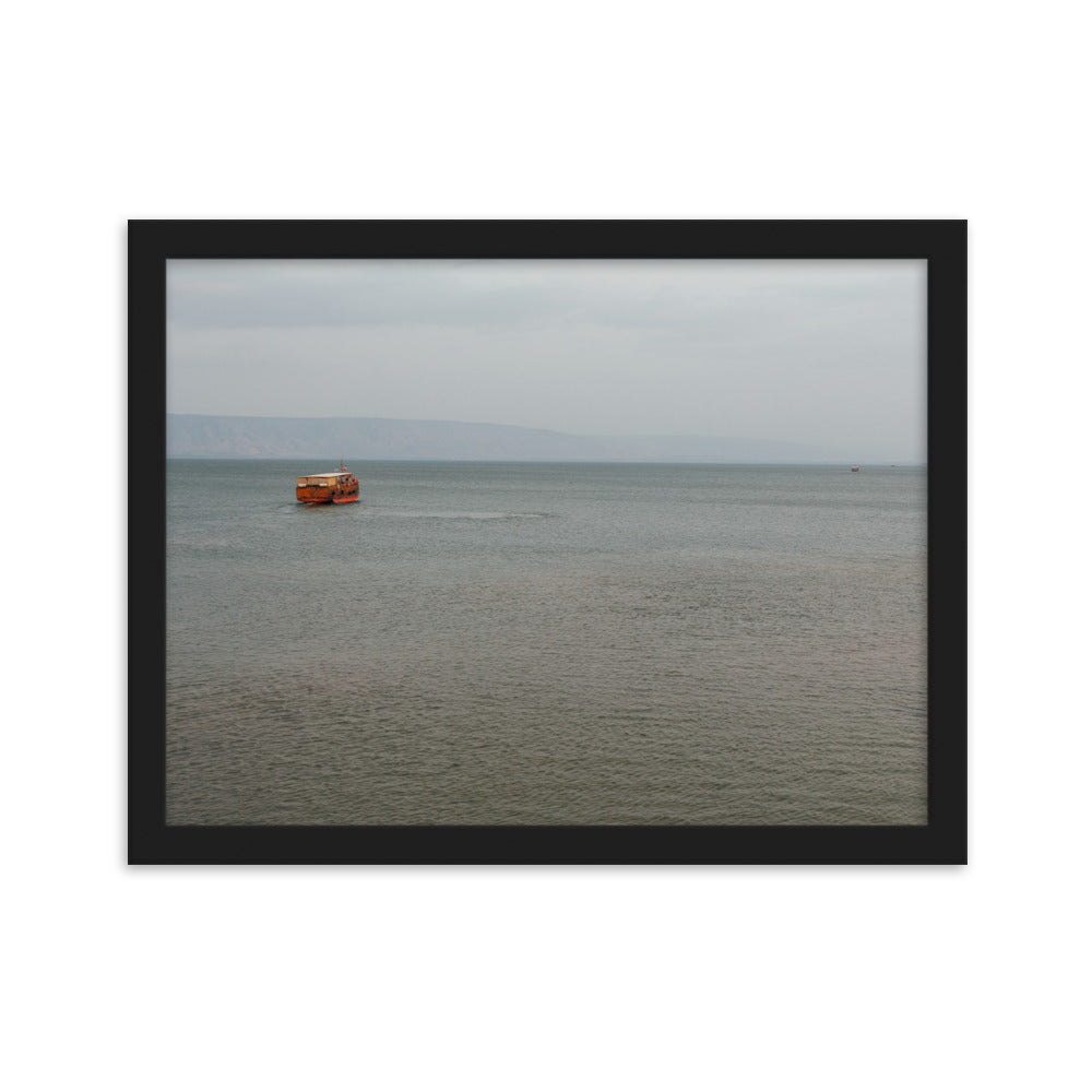 Israel Nature Galileo Sea Framed matte paper poster