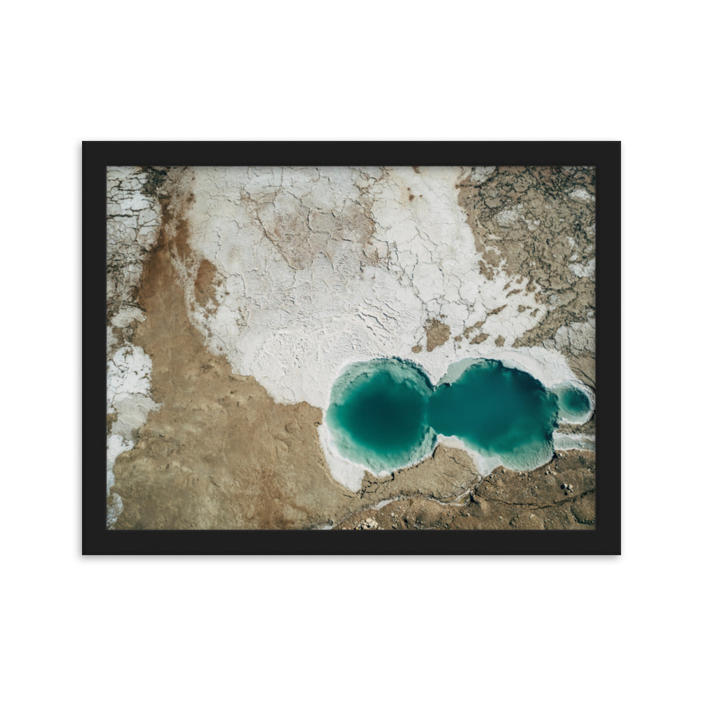 Framed matte paper poster Dead Sea