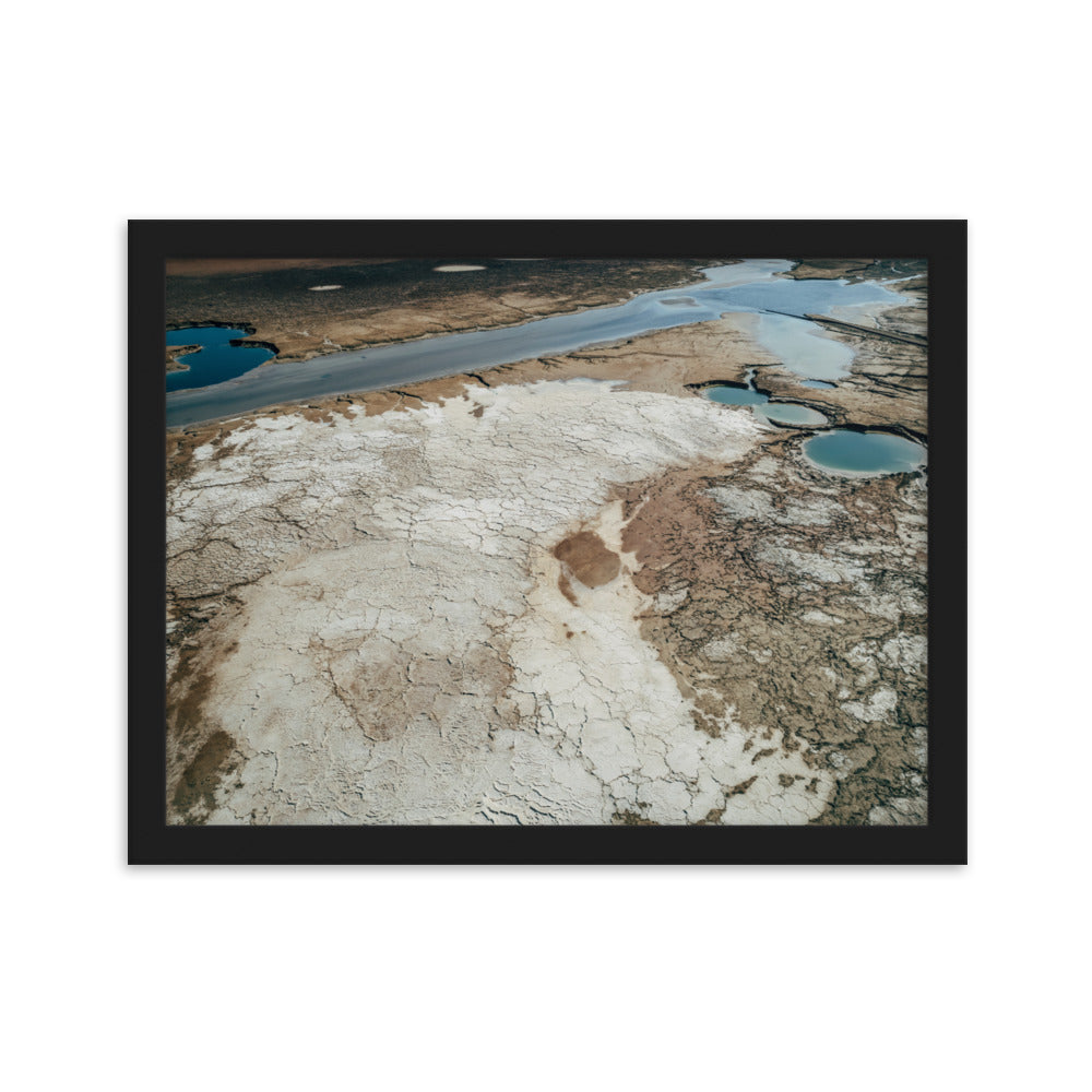 Framed matte paper poster Dead Sea