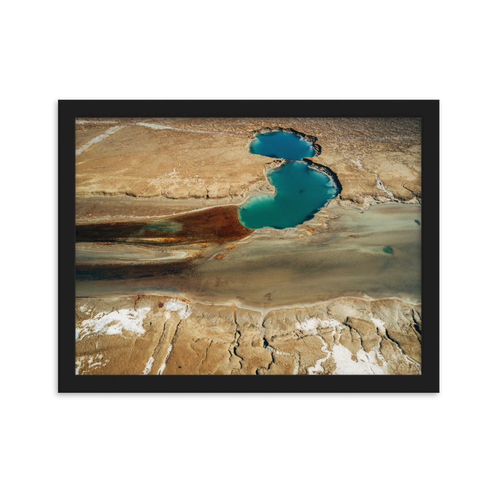 Framed matte paper poster Dead Sea