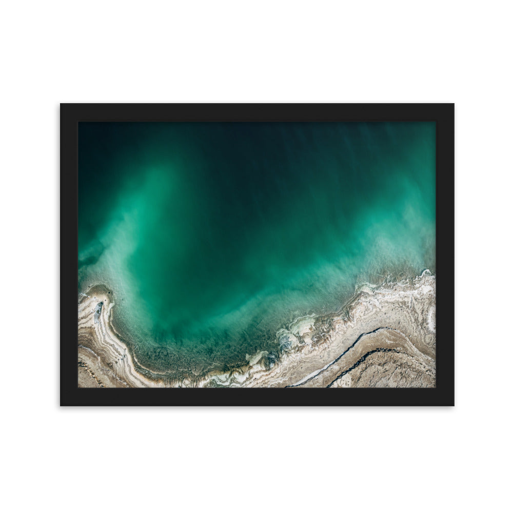 Framed matte paper poster Dead Sea