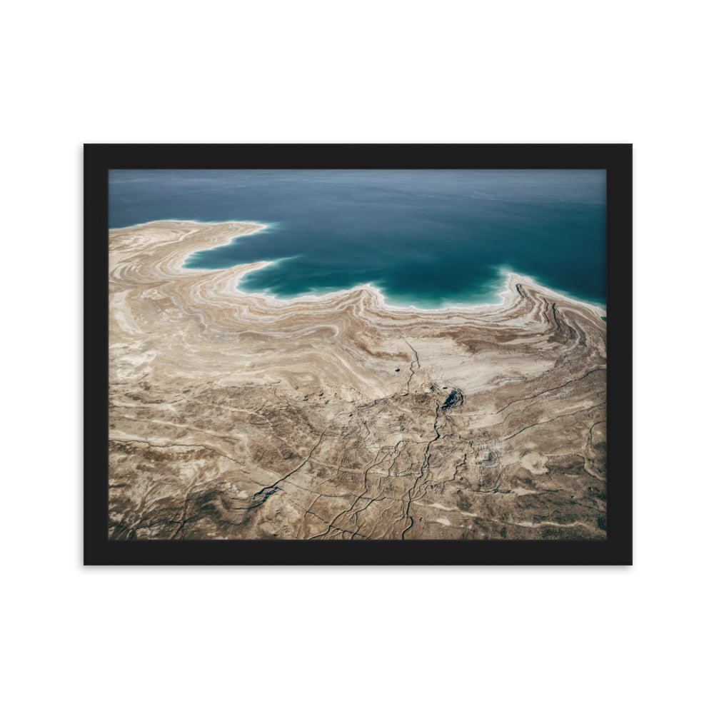 Framed matte paper poster Dead Sea