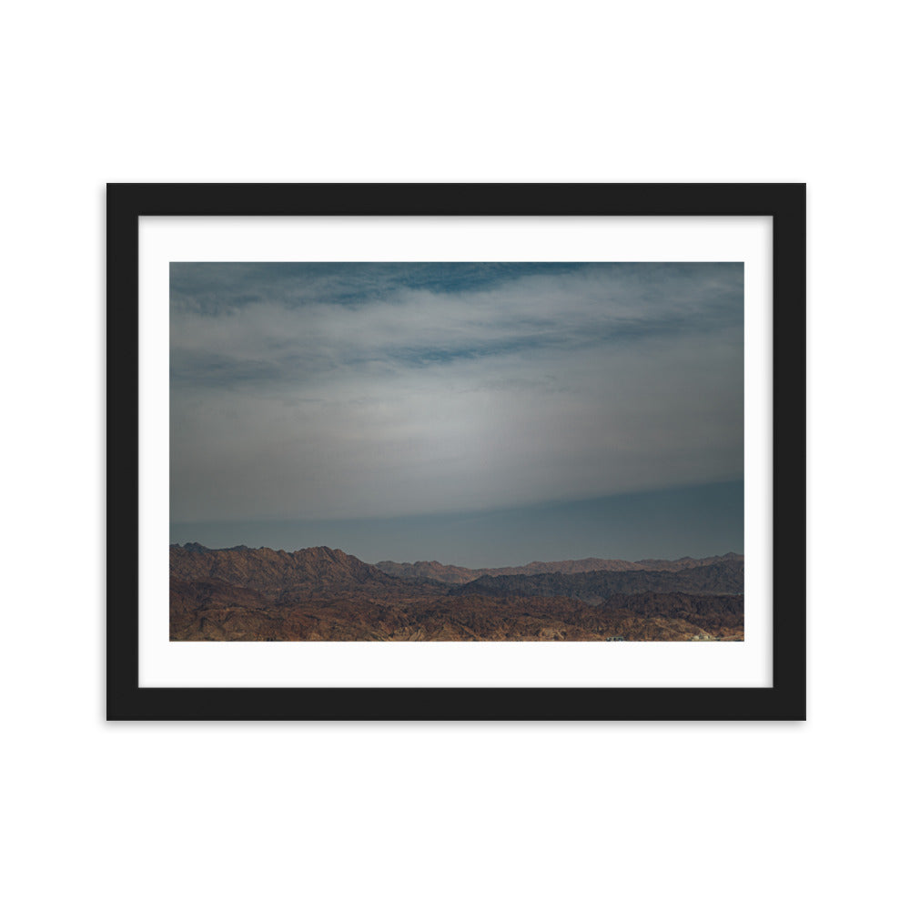 Salt of the Earth Framed matte paper poster