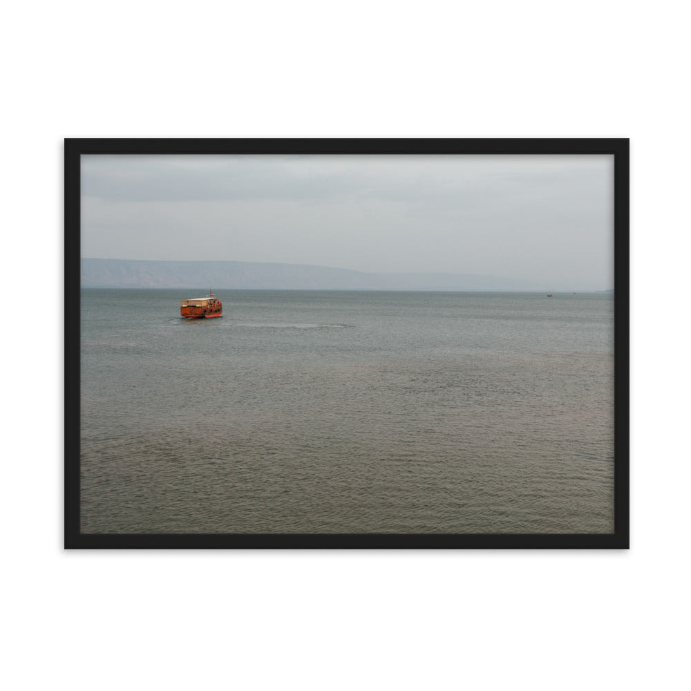 Israel Nature Galileo Sea Framed matte paper poster