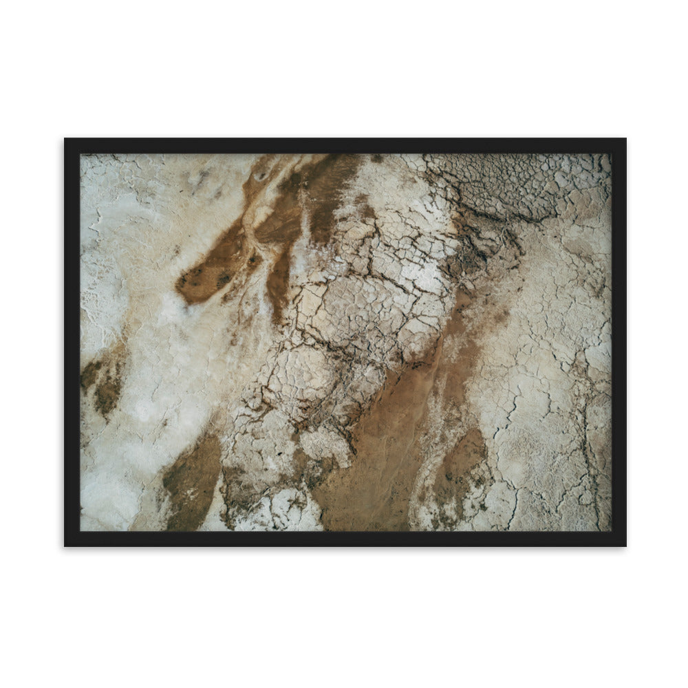 Framed matte paper poster Dead Sea