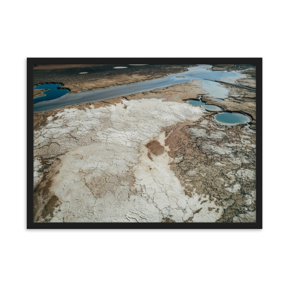 Framed matte paper poster Dead Sea