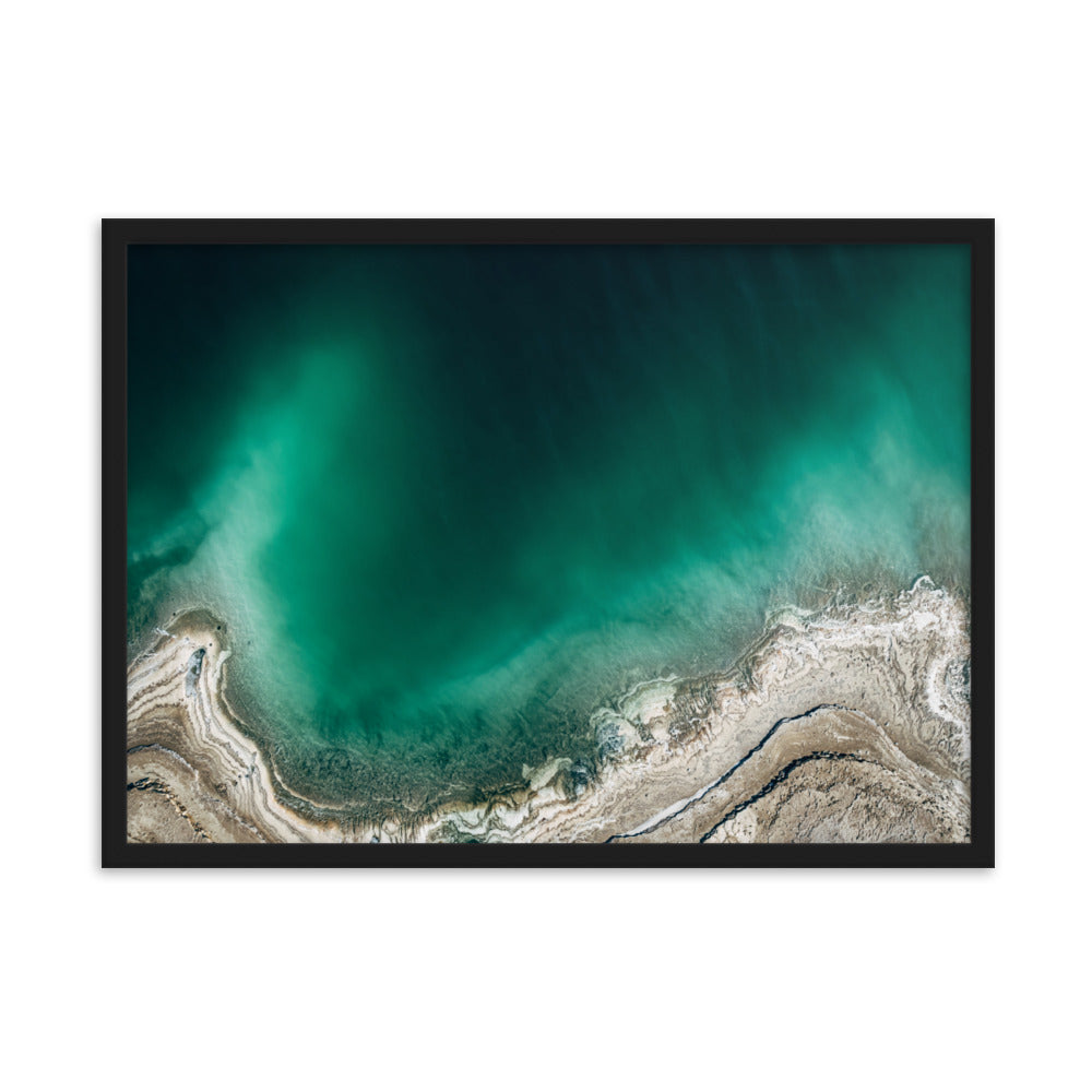 Framed matte paper poster Dead Sea