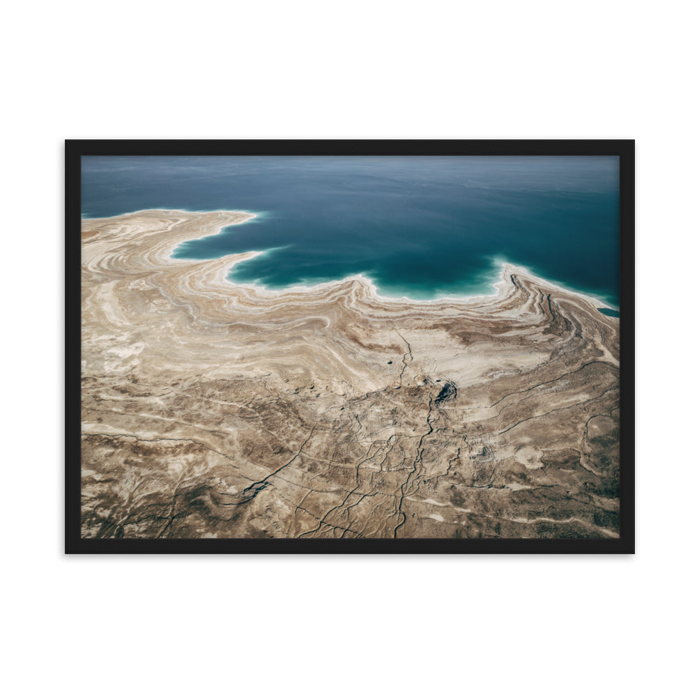 Framed matte paper poster Dead Sea