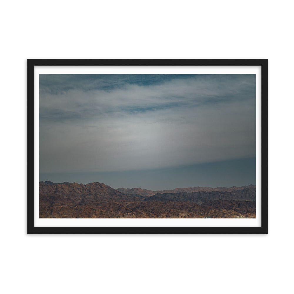 Salt of the Earth Framed matte paper poster