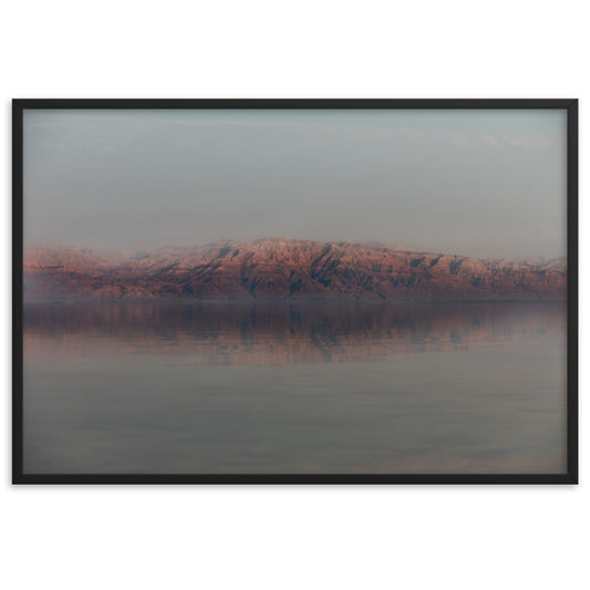 Israel Nature Edom mountain Framed matte paper poster