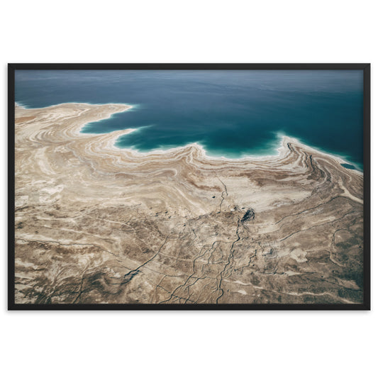 Framed matte paper poster Dead Sea