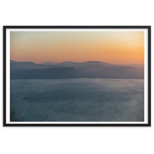 Aerial Allure Framed matte paper poster