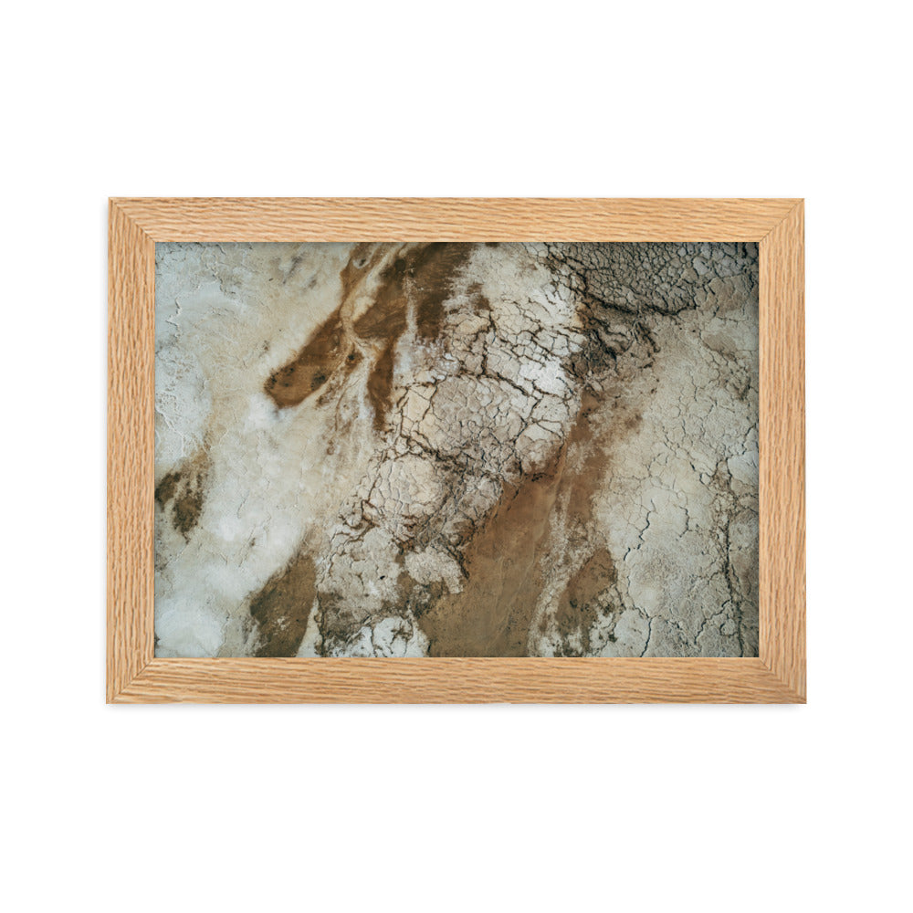 Framed matte paper poster Dead Sea