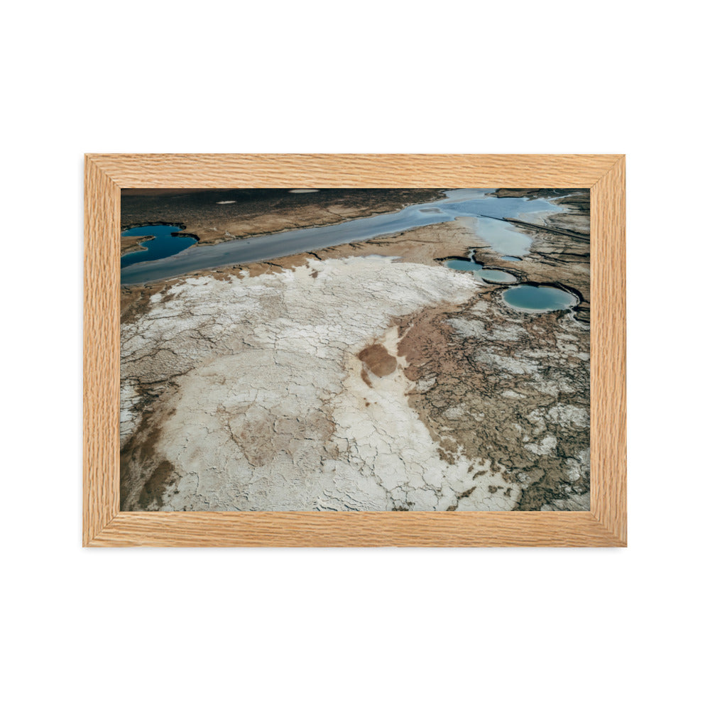 Framed matte paper poster Dead Sea