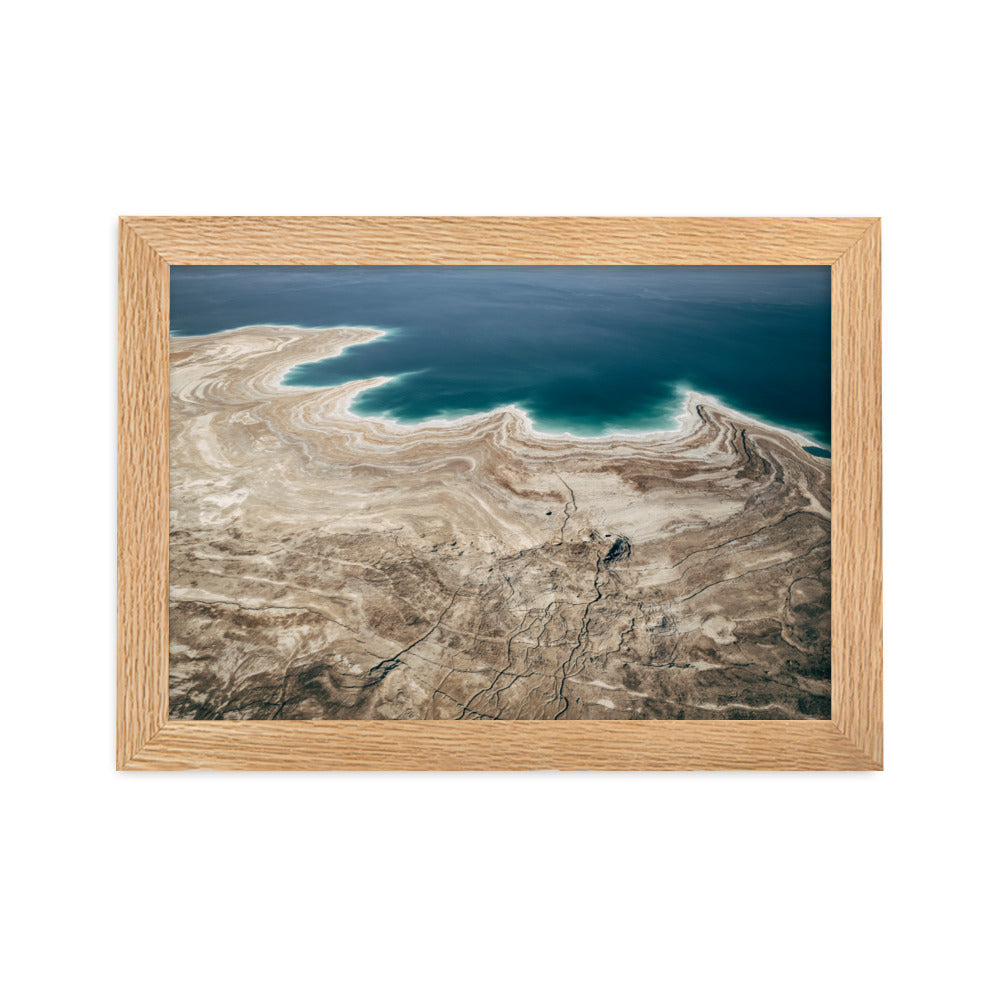 Framed matte paper poster Dead Sea