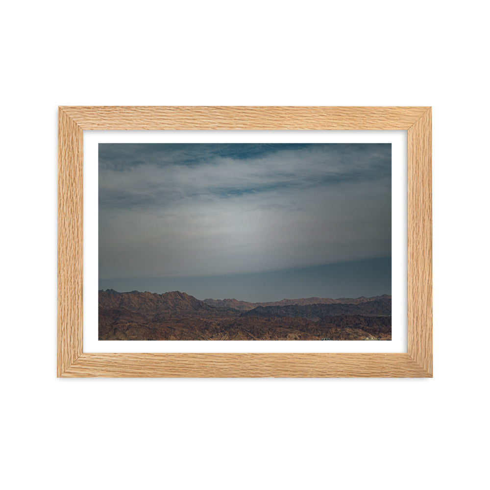 Salt of the Earth Framed matte paper poster