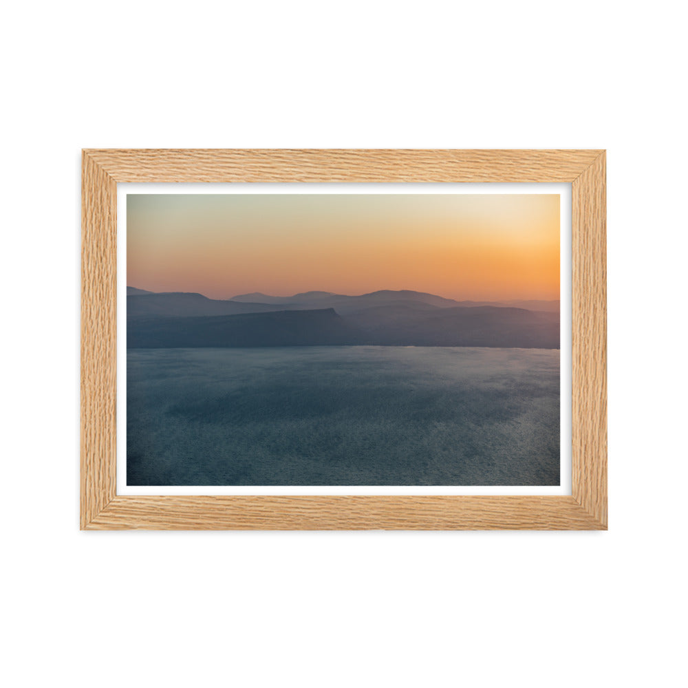 Aerial Allure Framed matte paper poster