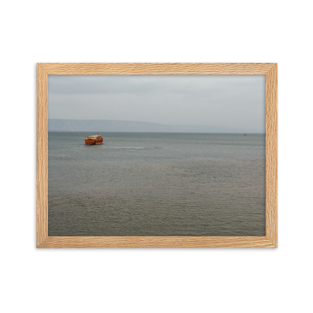 Israel Nature Galileo Sea Framed matte paper poster