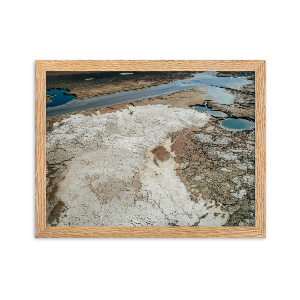 Framed matte paper poster Dead Sea