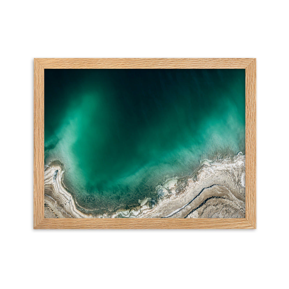 Framed matte paper poster Dead Sea