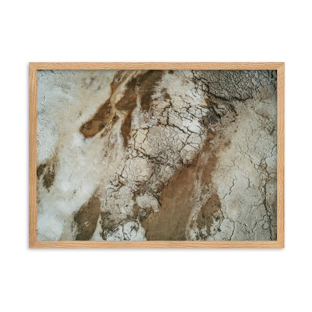 Framed matte paper poster Dead Sea