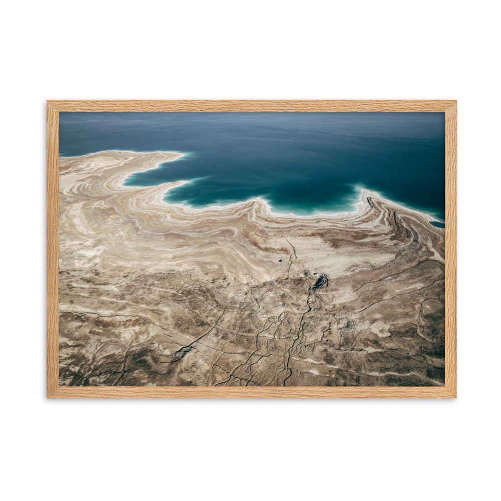 Framed matte paper poster Dead Sea