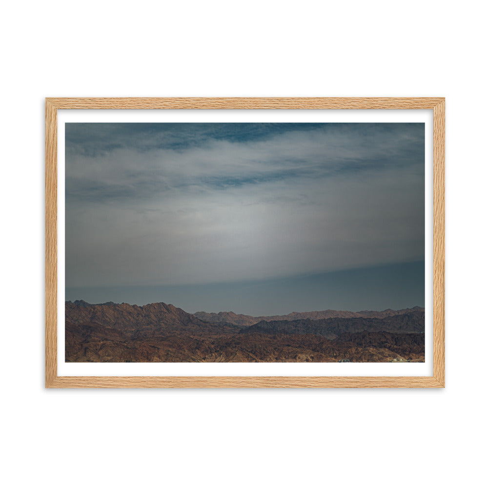 Salt of the Earth Framed matte paper poster