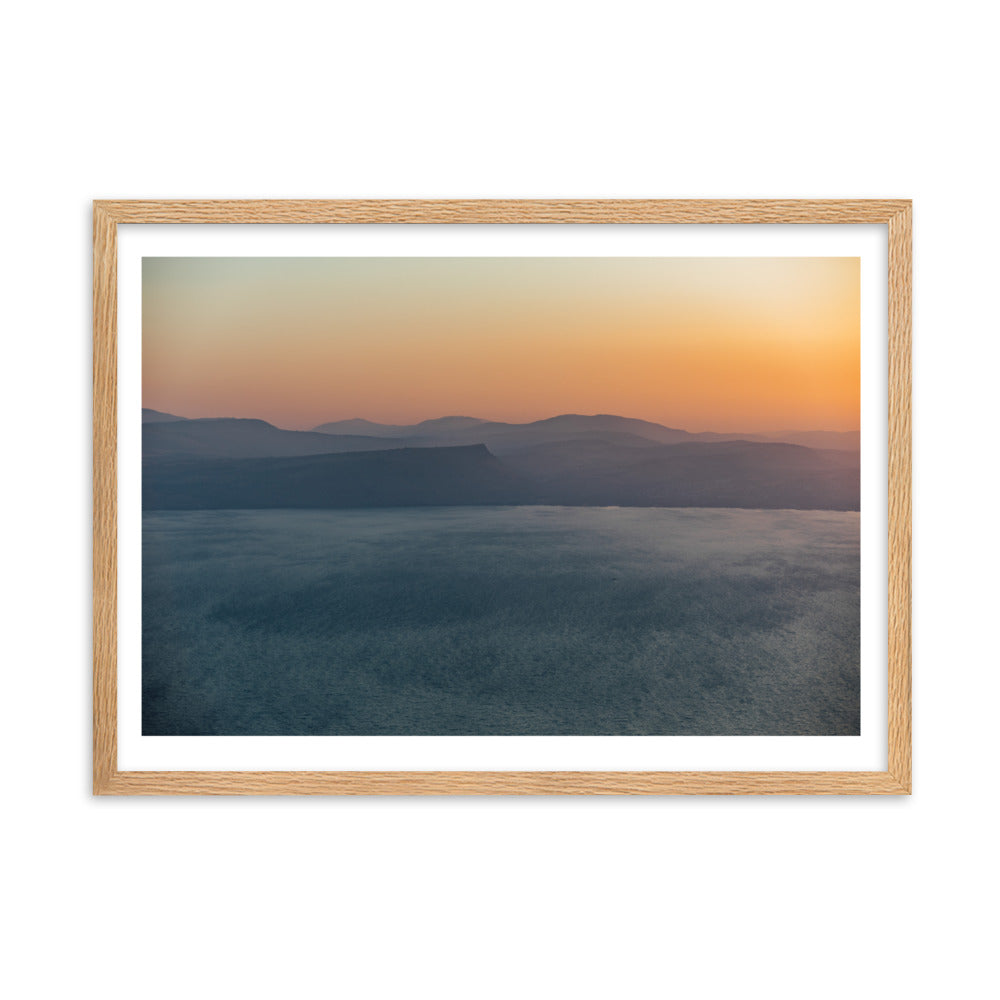 Aerial Allure Framed matte paper poster