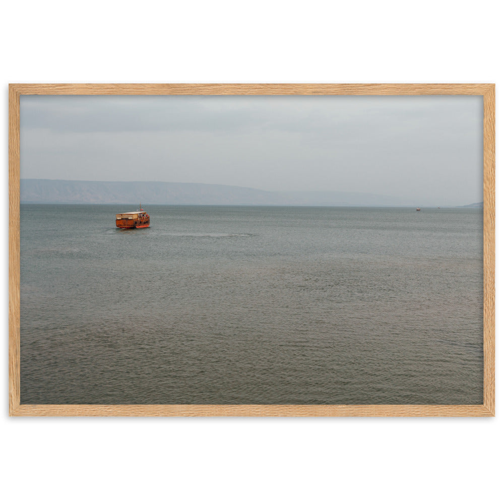 Israel Nature Galileo Sea Framed matte paper poster