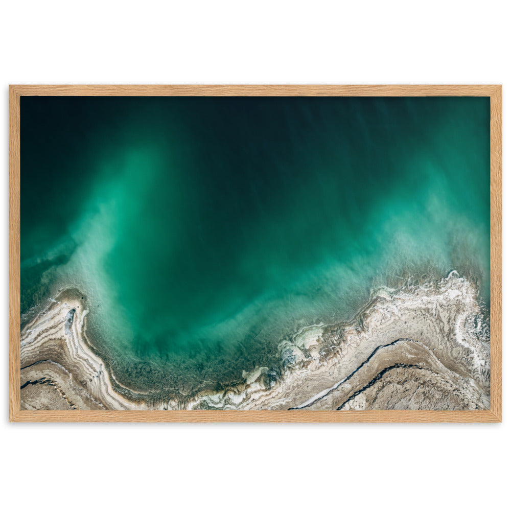 Framed matte paper poster Dead Sea