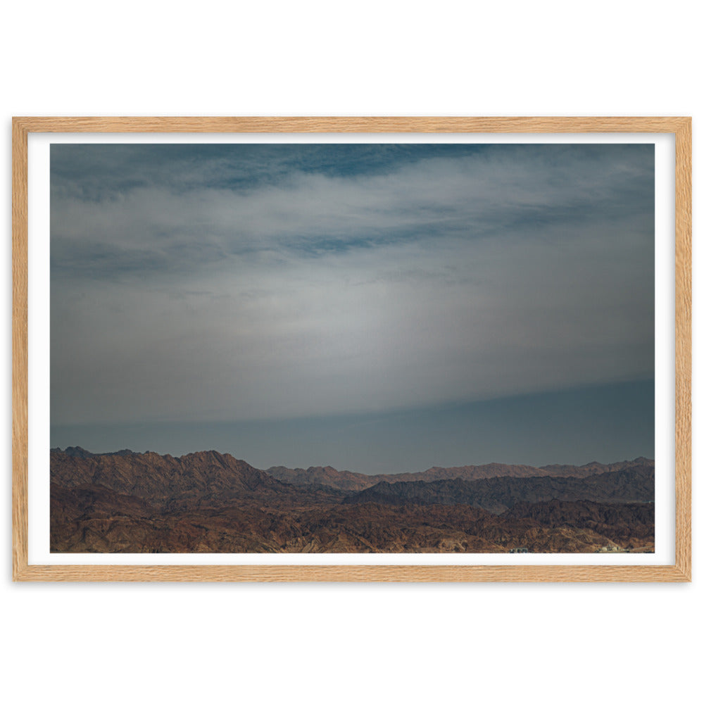 Salt of the Earth Framed matte paper poster