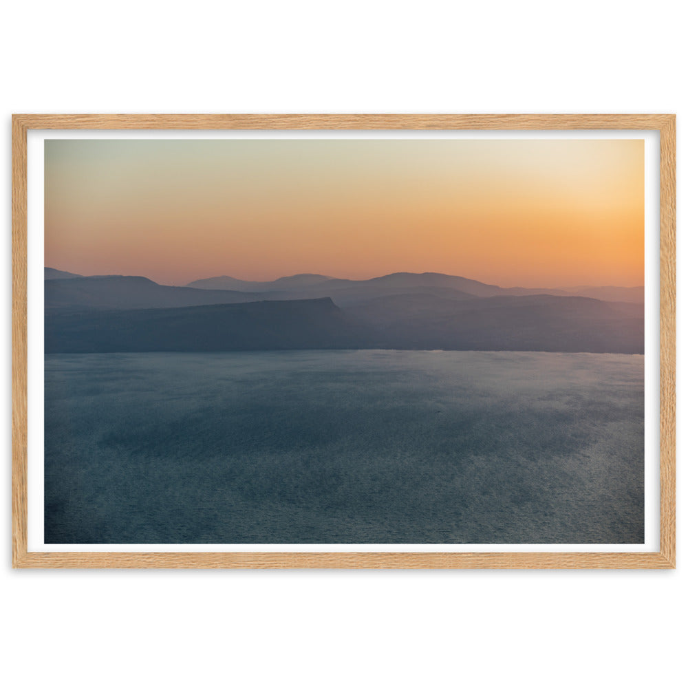 Aerial Allure Framed matte paper poster