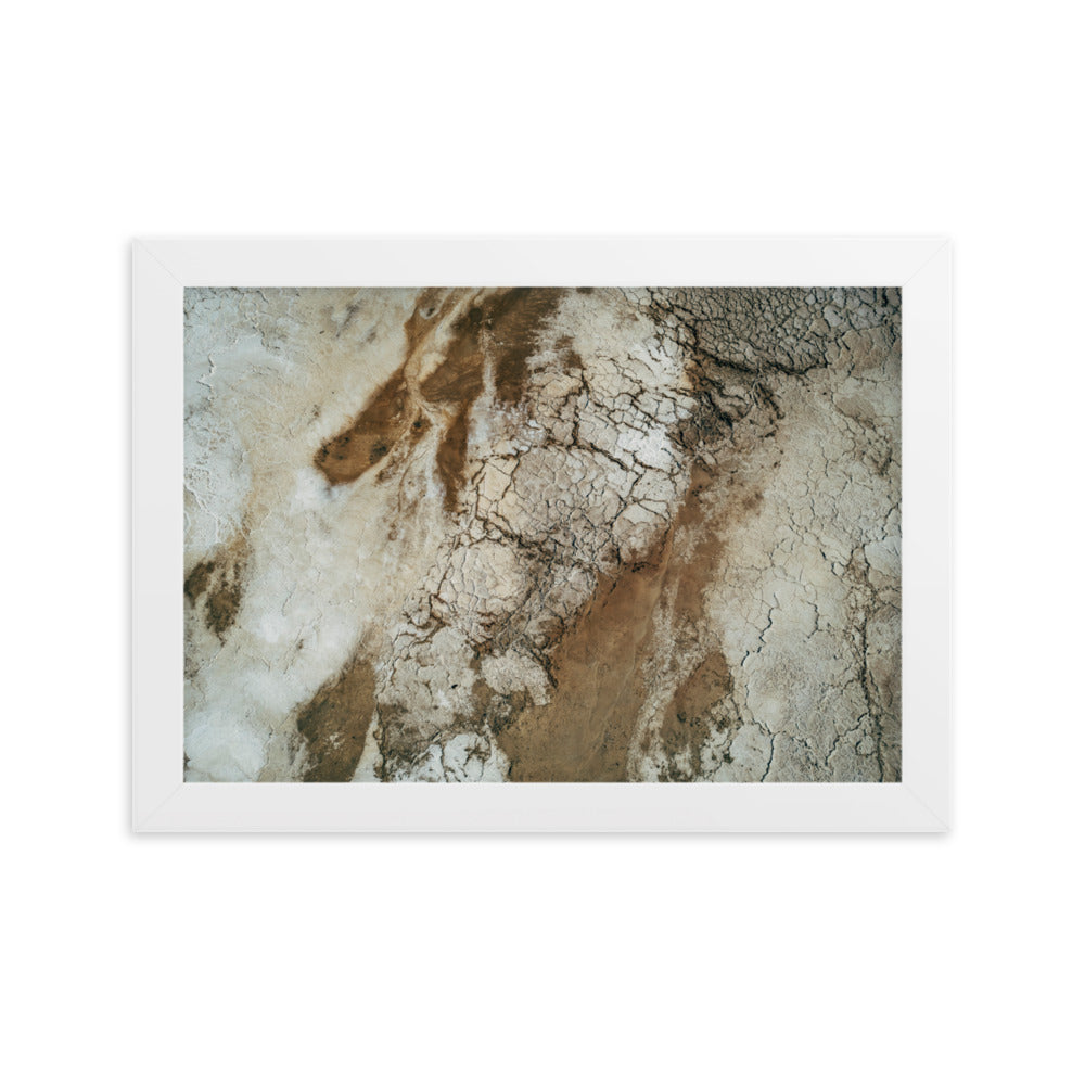 Framed matte paper poster Dead Sea