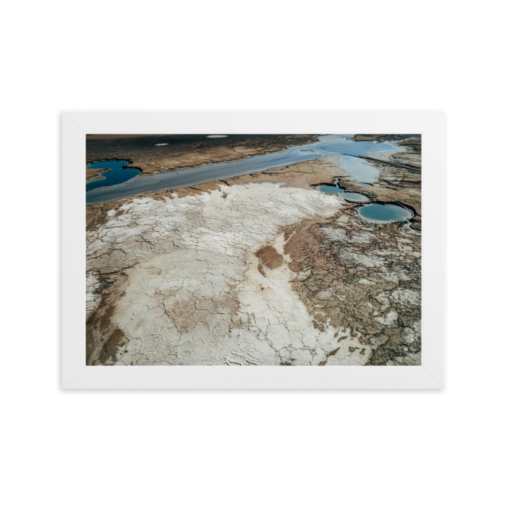 Framed matte paper poster Dead Sea