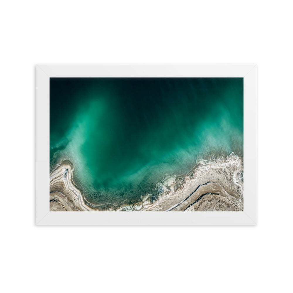 Framed matte paper poster Dead Sea