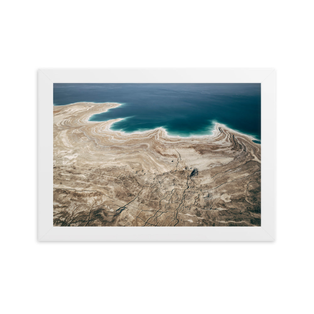 Framed matte paper poster Dead Sea