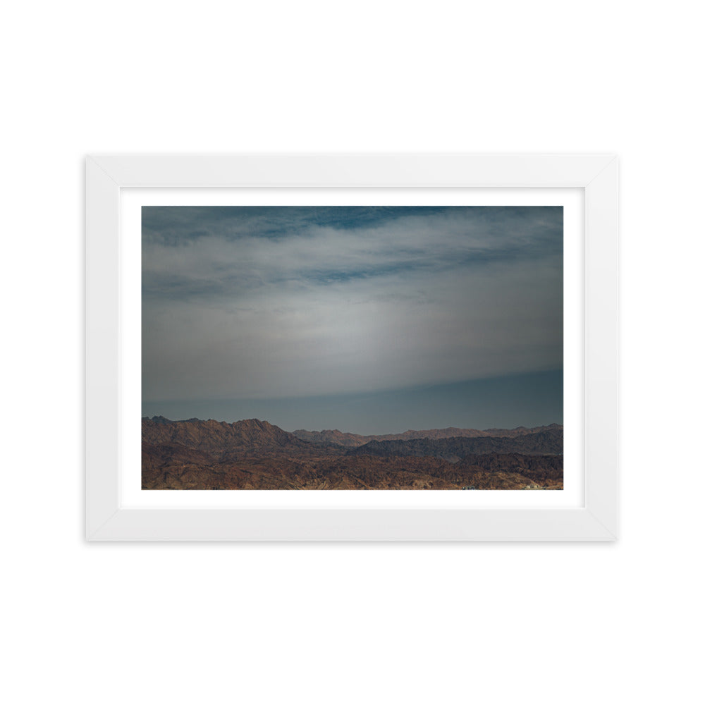 Salt of the Earth Framed matte paper poster