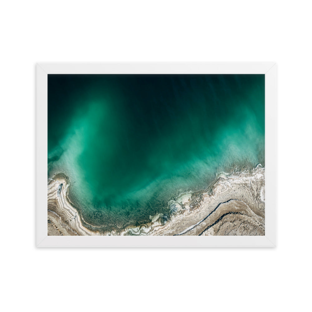 Framed matte paper poster Dead Sea