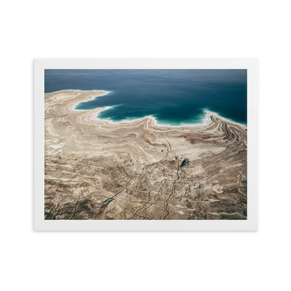 Framed matte paper poster Dead Sea